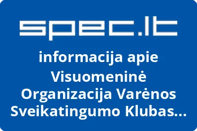 Visuomeninė organizacija Varėnos sveikatingumo klubas Saulingė