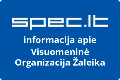 Visuomeninė Organizacija Žaleika