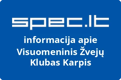 Visuomeninis žvejų klubas Karpis