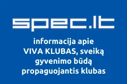 VIVA KLUBAS, sveiką gyvenimo būdą propaguojantis klubas