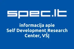 Self Development Research Center, VŠĮ iliustracija