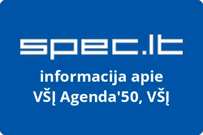 AGENDA50, VŠĮ