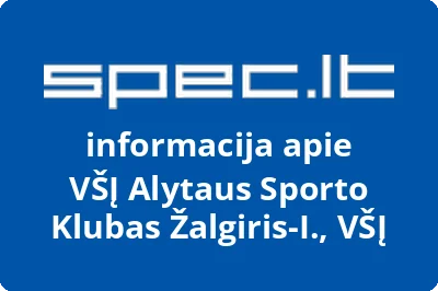 Alytaus sporto klubas ŽalgirisI., VŠĮ