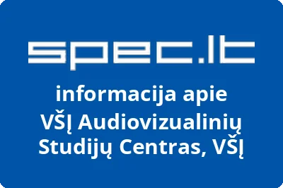 Audiovizualinių studijų centras, VŠĮ