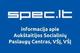 Aukštaitijos Socialinių Paslaugų Centras, VŠĮ, VŠĮ