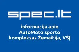 AutoMoto sporto kompleksas Žemaitija, VŠĮ | spec.lt
