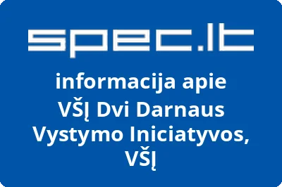 DVI Darnaus vystymo iniciatyvos, VŠĮ