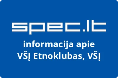 Etnoklubas, VŠĮ
