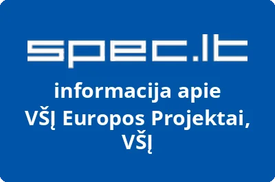Europos Projektai, VŠĮ, VŠĮ