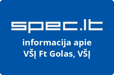 FT Golas, VŠĮ