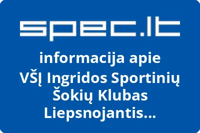 Ingridos sportinių šokių klubas Liepsnojantis flamenko, VŠĮ
