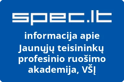 Jaunųjų teisininkų profesinio ruošimo akademija, VŠĮ