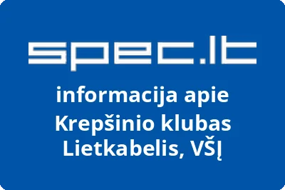 Krepšinio klubas Lietkabelis, VŠĮ