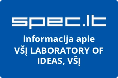 LABORATORY OF IDEAS, VŠĮ, VŠĮ