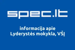 Lyderystės mokykla, VŠĮ | spec.lt