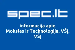 Mokslas ir Technologija, VŠĮ, VŠĮ iliustracija