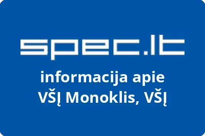 Monoklis, VŠĮ, VŠĮ