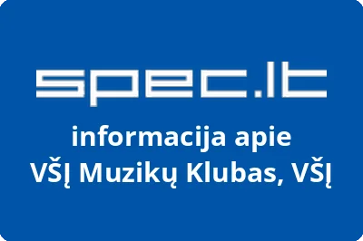 Muzikų klubas, VŠĮ