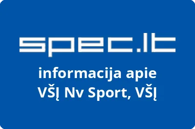 NV Sport, VŠĮ