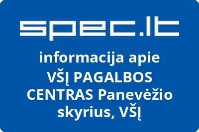 PAGALBOS CENTRAS Panevėžio skyrius, VŠĮ