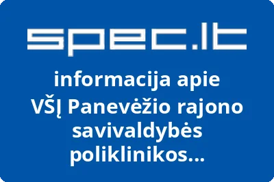 Panevėžio rajono savivaldybės poliklinikos darbuotojų profesinė sąjunga, VŠĮ, VŠĮ