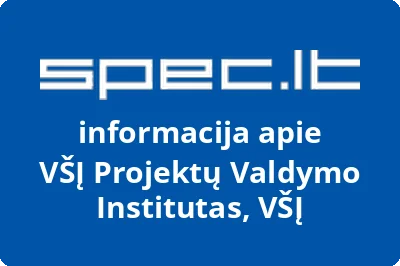 Projektų valdymo institutas, VŠĮ
