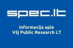 VšĮ Public Research LT iliustracija
