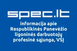 Respublikinės Panevėžio ligoninės darbuotojų profesinė sąjunga, VŠĮ | spec.lt