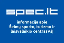 Šeimų sporto, turizmo ir laisvalaikio centrasVšĮ iliustracija