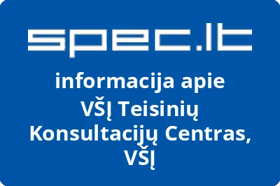 Teisinių konsultacijų centras, VŠĮ