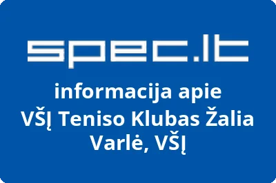 Teniso klubas Žalia varlė, VŠĮ