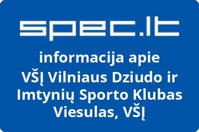 Vilniaus dziudo ir imtynių sporto klubas Viesulas, VŠĮ