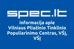 Vilniaus Pliažinio Tinklinio Populiarinimo Centras, VŠĮ, VŠĮ | spec.lt