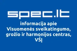 Visuomenės sveikatingumo, grožio ir harmonijos centras, VŠĮ | spec.lt