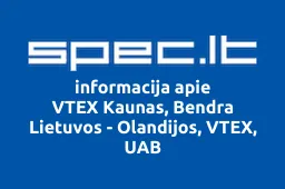 VTEX Kaunas, Bendra Lietuvos - Olandijos, VTEX, UAB iliustracija