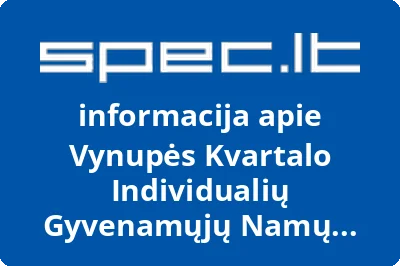 Vynupės kvartalo individualių gyvenamųjų namų savininkų bendrija