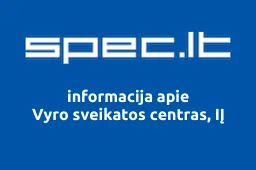 Vyro sveikatos centras, IĮ | spec.lt