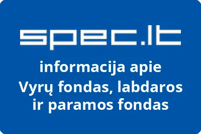 Labdaros ir paramos fondas Vyrų fondas