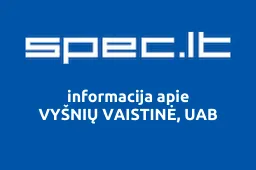 VYŠNIŲ VAISTINĖ, UAB | spec.lt