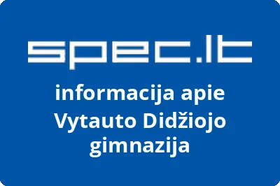 Vytauto Didžiojo gimnazija