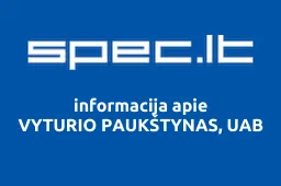 VYTURIO PAUKŠTYNAS, UAB iliustracija