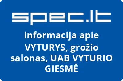 VYTURIO GIESMĖ, UAB