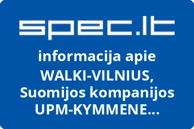WALKI-VILNIUS, Suomijos kompanijos UPM-KYMMENE atstovybė