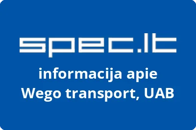 Wego transport, UAB