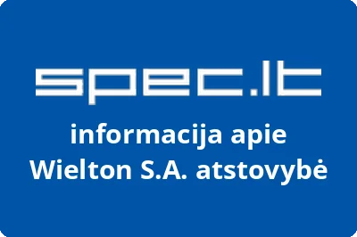 Wielton S.A. atstovybė