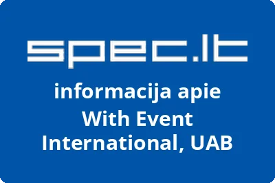 With Event International, UAB