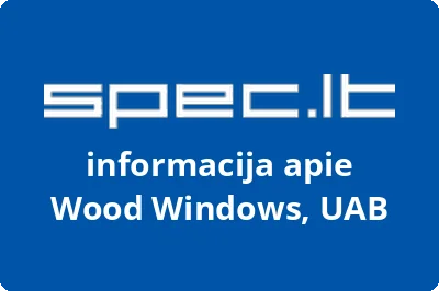 Wood Windows, UAB | spec.lt