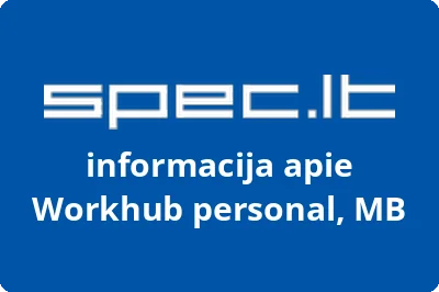 Workhub personal, MB | spec.lt