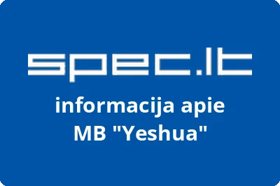 Yeshua, MB | spec.lt