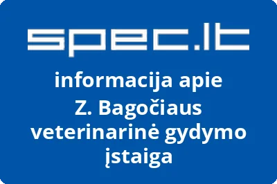 Z. Bagočiaus veterinarinė gydymo įstaiga